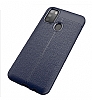 Dafoni Liquid Shield Premium Samsung Galaxy M21 Lacivert Silikon Klf