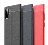 Dafoni Liquid Shield Premium Samsung Galaxy Note 10 Siyah Silikon Klf - Resim: 2