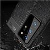 Dafoni Liquid Shield Premium Samsung Galaxy Note 20 Siyah Silikon Klf - Resim 1