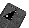 Dafoni Liquid Shield Premium Samsung Galaxy S20 Ultra Siyah Silikon Klf - Resim 6