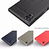 Dafoni Liquid Shield Premium Sony Xperia XA1 Plus Siyah Silikon Klf - Resim: 2