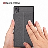 Dafoni Liquid Shield Premium Sony Xperia XA1 Plus Siyah Silikon Klf - Resim: 1