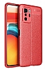 Dafoni Liquid Shield Premium Xiaomi Poco X3 GT Krmz Silikon Klf