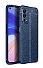 Dafoni Liquid Shield Premium Oppo A55 Lacivert Silikon Klf