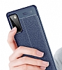 Dafoni Liquid Shield Samsung Galaxy S20 FE Süper Koruma Lacivert Kılıf - Resim: 6
