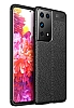 Dafoni Liquid Shield Samsung Galaxy S21 Ultra Sper Koruma Siyah Klf