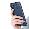 Dafoni Liquid Shield Samsung Galaxy S22 5G Sper Koruma Lacivert Klf - Resim 7
