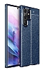 Dafoni Liquid Shield Samsung Galaxy S22 Ultra 5G Sper Koruma Lacivert Klf