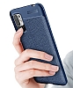 Dafoni Liquid Shield Xiaomi Redmi Note 10 5G Ultra Koruma Krmz Klf - Resim 1