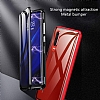 Dafoni Magnet Glass Huawei P20 Pro 360 Derece Koruma Cam Krmz Klf - Resim: 1