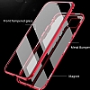 Dafoni Magnet Glass iPhone 11 Pro 360 Derece Koruma Cam Siyah Klf - Resim: 2