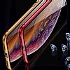 Dafoni Magnet Glass iPhone 11 Pro Max 360 Derece Koruma Cam Mavi Klf - Resim 3