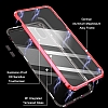 Dafoni Magnet Glass iPhone 7 / 8 360 Derece Koruma Cam Lacivert Klf - Resim: 2