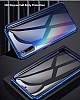 Dafoni Magnet Glass Samsung Galaxy A51 360 Derece Koruma Cam Silver Klf - Resim: 1
