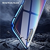Dafoni Magnet Glass Samsung Galaxy A51 360 Derece Koruma Cam Silver Klf - Resim: 2