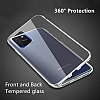 Dafoni Magnet Glass Samsung Galaxy S10 Lite 360 Derece Koruma Cam Silver Klf - Resim: 1