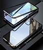 Dafoni Magnet Glass Samsung Galaxy S20 360 Derece Koruma Cam Siyah Klf - Resim: 1