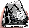 Dafoni Magnet Glass Samsung Galaxy S20 360 Derece Koruma Cam Siyah Klf - Resim: 2
