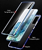 Dafoni Magnet Glass Samsung Galaxy S20 Ultra 360 Derece Koruma Cam Siyah Klf - Resim 2