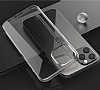 Dafoni Membrane iPhone 12 Mini 5.4 in Ultra nce effaf Silikon Klf - Resim 1