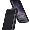 Dafoni Metal Armor iPhone 7 Plus / 8 Plus 360 Derece Koruma Gold Klf - Resim: 2