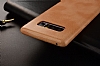 Dafoni Mobest Samsung Galaxy Note 8 Deri Krmz Rubber Klf - Resim 2
