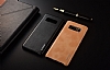 Dafoni Mobest Samsung Galaxy Note 8 Deri Kahverengi Rubber Klf - Resim: 5