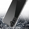 Dafoni Hummer Samsung Galaxy A14 Ultra Koruma Silikon Kenarl effaf Klf - Resim: 6