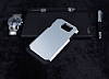 Dafoni Samsung Galaxy Note FE Slim Power Ultra Koruma Silver Klf - Resim 1