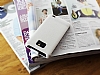 Eiroo Samsung i9100 Galaxy S2 Kapakl Lx Beyaz Deri Klf - Resim 1