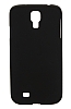 Eiroo Samsung i9500 Galaxy S4 Sert Mat Siyah Rubber Klf - Resim 3