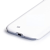 Eiroo Samsung i9500 Galaxy S4 Sert Mat Beyaz Rubber Klf - Resim 3