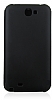 Samsung N7100 Galaxy Note 2 nce Yan Kapakl Siyah Klf - Resim 4