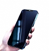 Dafoni Secret iPhone 12 Pro Max 6.7 in Kaydrmal n Kameral Cam Ekran Koruyucu - Resim: 3