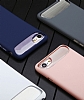 Dafoni Slim Frost iPhone 7 Plus / 8 Plus Ultra Koruma Pembe Klf - Resim 1