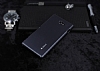 Dafoni Sony Xperia M2 Metallic Thin Dark Silver Rubber Klf - Resim: 1
