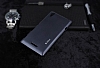 Dafoni Sony Xperia T3 Metallic Thin Dark Silver Rubber Klf - Resim: 1