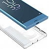 Dafoni Steel Hybrid Sony Xperia XZ effaf Silikon Kenarl Rubber Klf - Resim 7