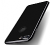 Dafoni Thin Air iPhone 7 Plus Kamera Korumal Jet Black Rubber Klf - Resim 1