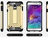 Tough Power Samsung N9100 Galaxy Note 4 Ultra Koruma Siyah Klf - Resim 2
