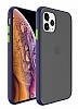 Dafoni Union iPhone 11 Pro Max Ultra Koruma Lacivert Klf