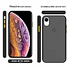 Dafoni Union iPhone SE 2020 Ultra Koruma Siyah Klf - Resim: 3