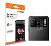 Dafoni Xiaomi Poco M3 effaf 3D Cam Kamera Koruyucu