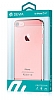Devia Glimmer 2 iPhone 7 / 8 Rose Gold Kenarl effaf Rubber Klf - Resim 5