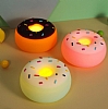 Dokunmatik Renk Deitiren Pembe Donut Lamba - Resim: 3