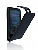 Doormoon Motorola Motoluxe XT615 Siyah Kapakl Deri Klf - Resim: 1