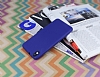 Eiroo Air Spring HTC Desire 816 izgili Mavi Silikon Klf - Resim: 2