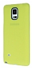 Eiroo Air Spring Samsung N9100 Galaxy Note 4 izgili Yeil Silikon Klf - Resim: 3