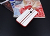 Eiroo AJ Sport Huawei Mate 20 Pro Deri Beyaz Rubber Klf - Resim: 1