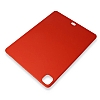 Eiroo Apple iPad Pro 12.9 2020 Krmz Silikon Klf - Resim: 2